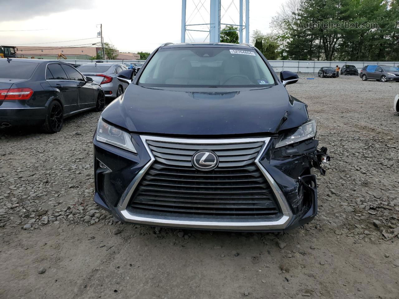 2016 Lexus Rx 350 Base Blue vin: 2T2BZMCA7GC027461