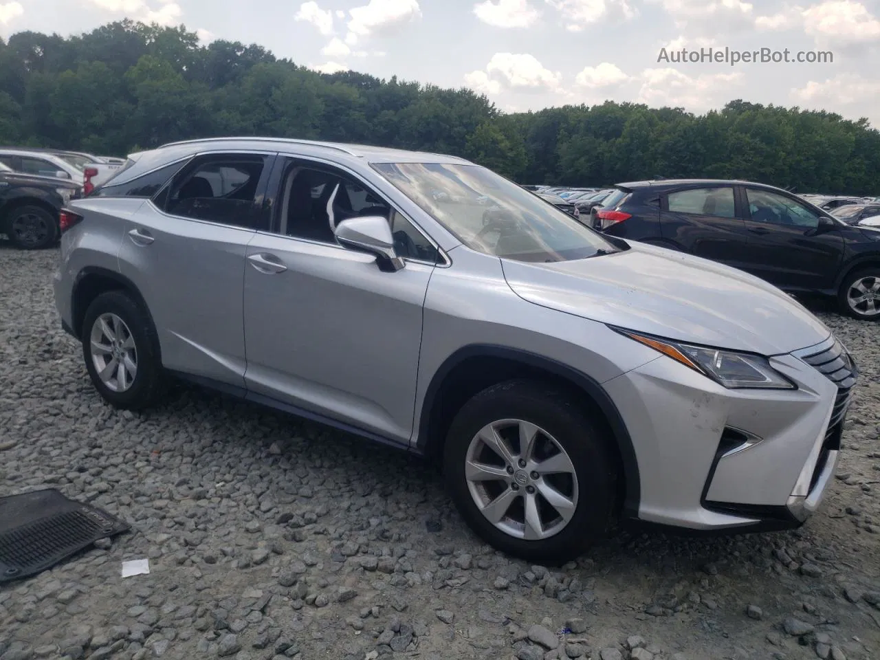 2016 Lexus Rx 350 Base Silver vin: 2T2BZMCA8GC003010