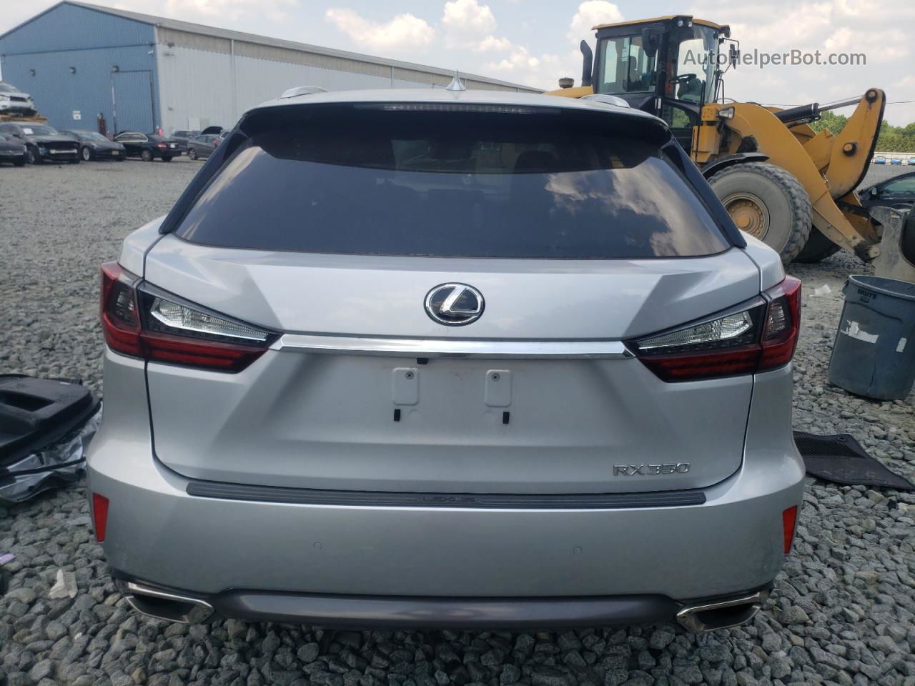 2016 Lexus Rx 350 Base Серебряный vin: 2T2BZMCA8GC003010