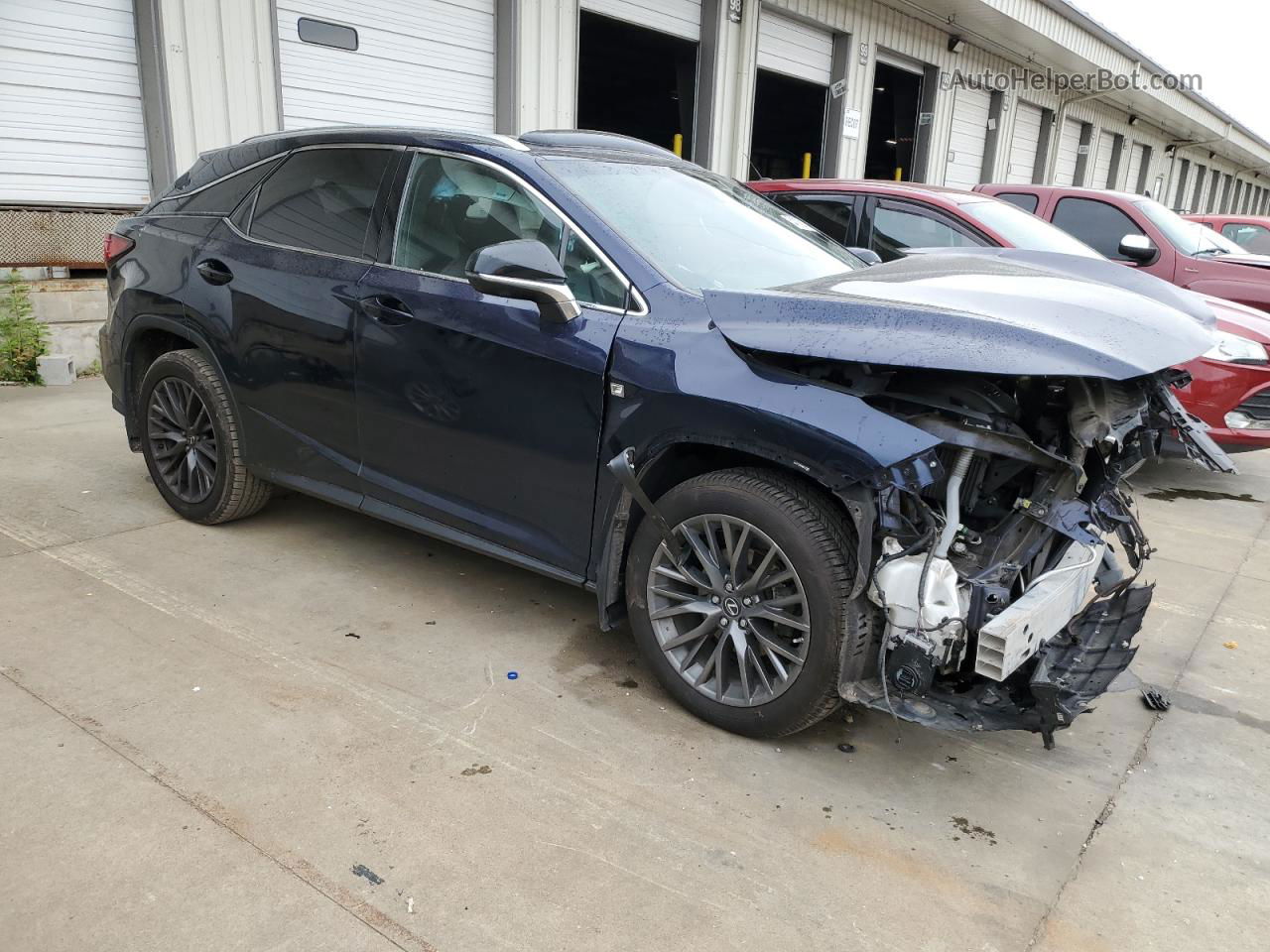 2016 Lexus Rx 350 Base Blue vin: 2T2BZMCA8GC022866