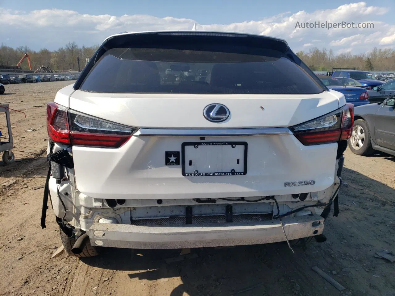 2016 Lexus Rx 350 Base White vin: 2T2BZMCA8GC023161