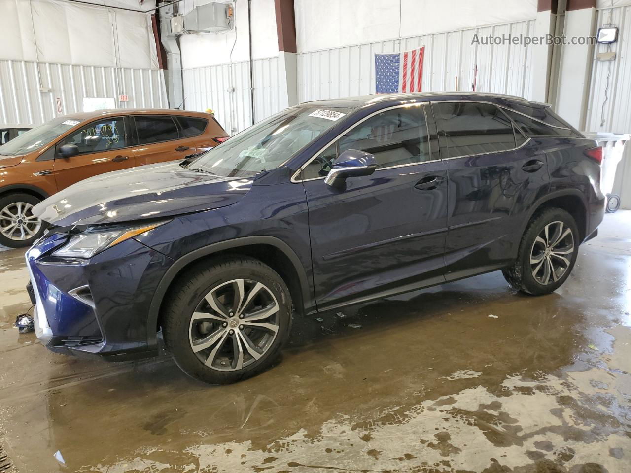 2016 Lexus Rx 350 Base Blue vin: 2T2BZMCA8GC026786