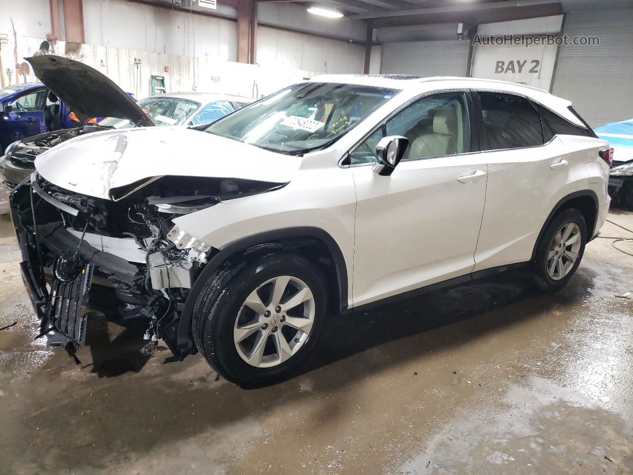 2016 Lexus Rx 350 Base White vin: 2T2BZMCA8GC031406