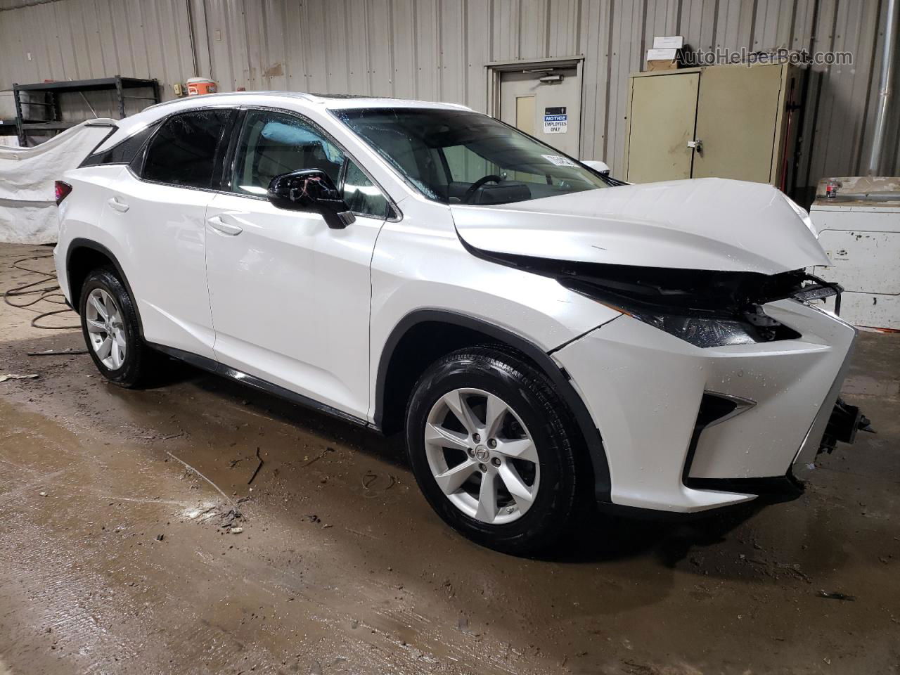 2016 Lexus Rx 350 Base White vin: 2T2BZMCA8GC031406