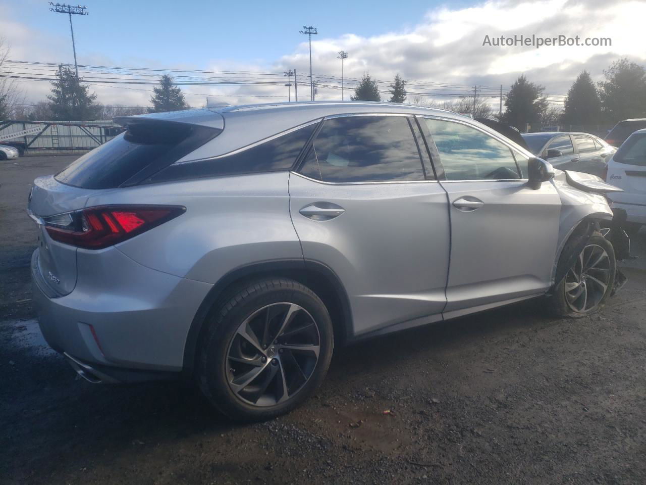 2016 Lexus Rx 350 Base Silver vin: 2T2BZMCA8GC031812