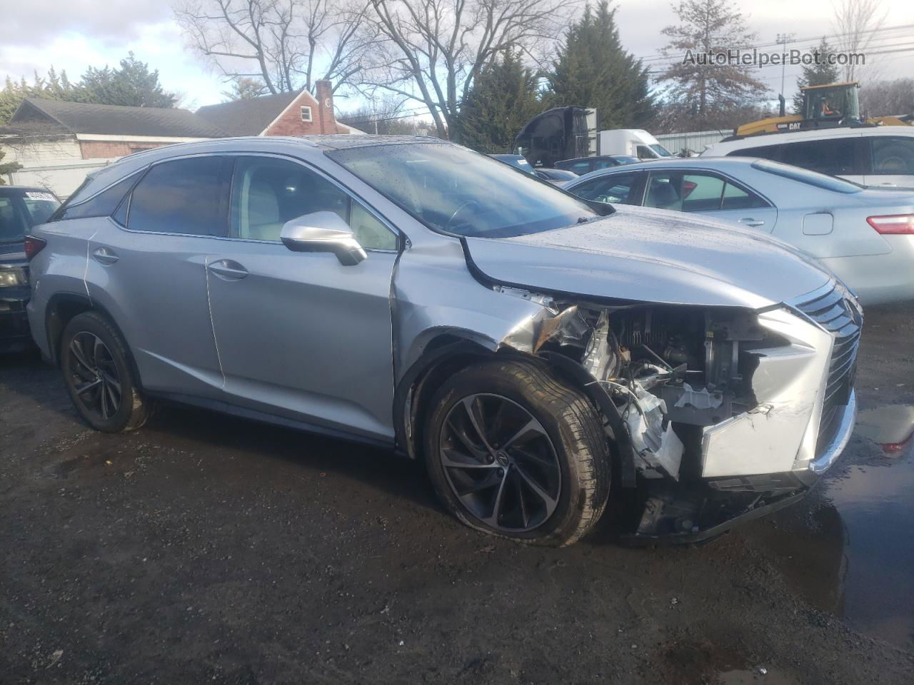 2016 Lexus Rx 350 Base Silver vin: 2T2BZMCA8GC031812