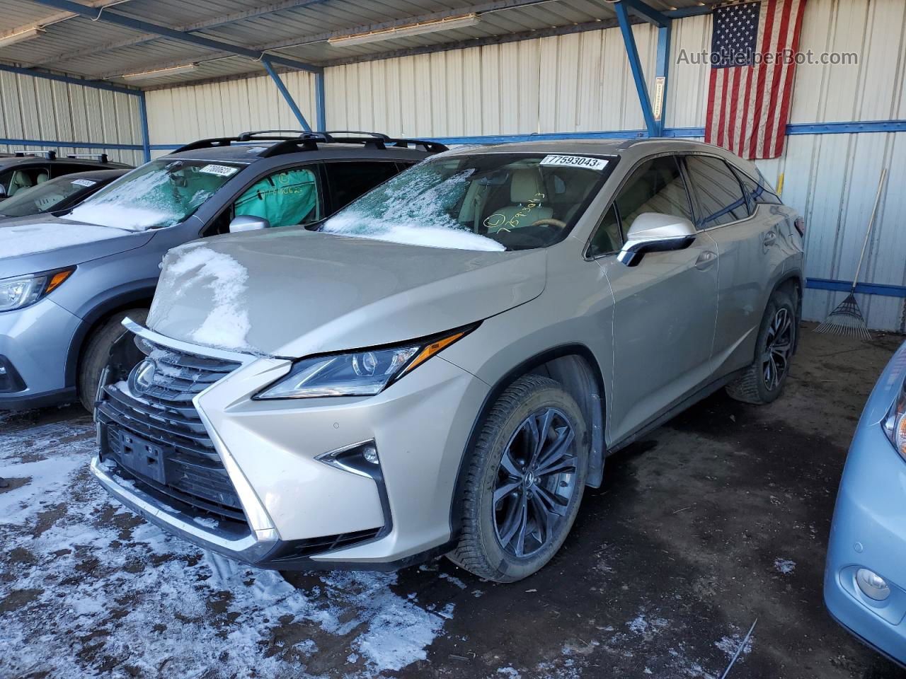 2016 Lexus Rx 350 Base Cream vin: 2T2BZMCA9GC007082