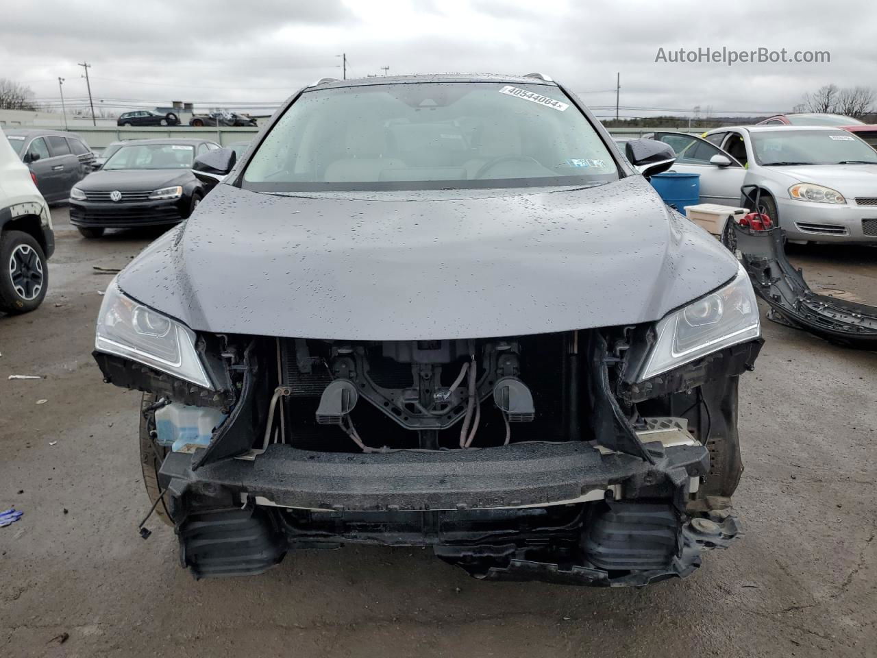 2016 Lexus Rx 350 Base Серый vin: 2T2BZMCA9GC008054