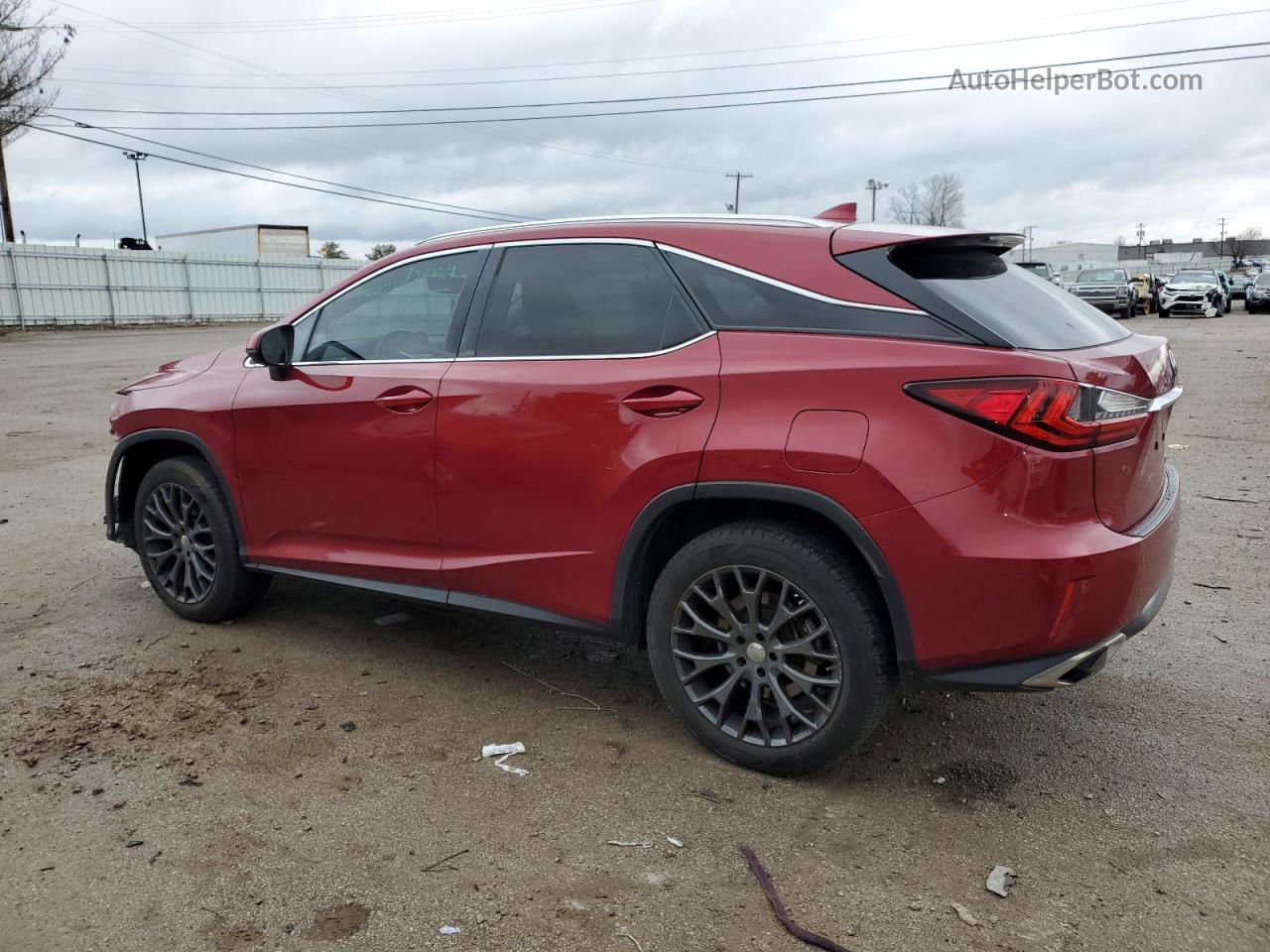 2016 Lexus Rx 350 Base Red vin: 2T2BZMCA9GC009589