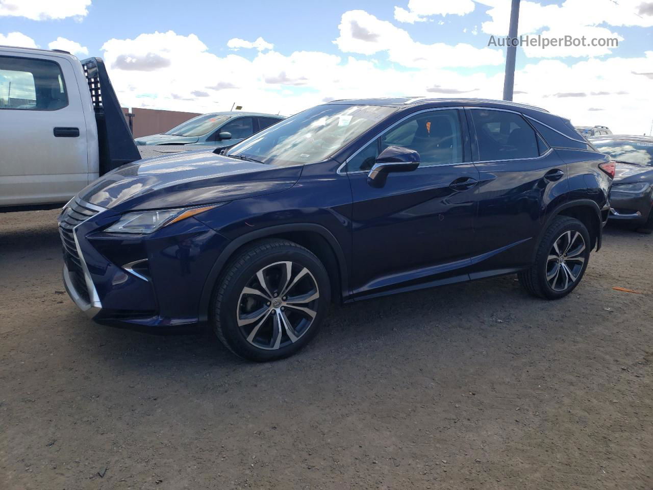 2016 Lexus Rx 350 Base Blue vin: 2T2BZMCA9GC021998