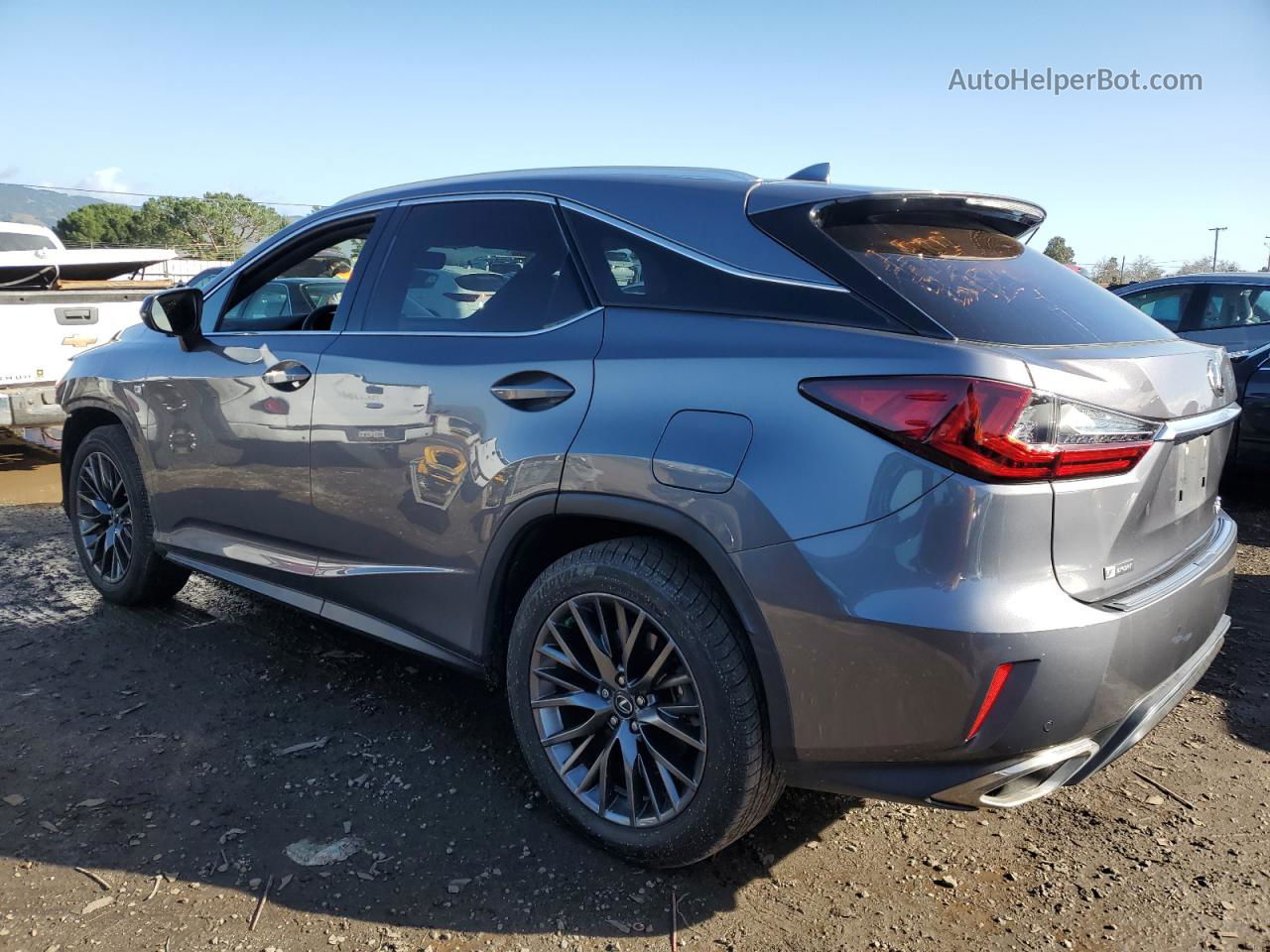 2016 Lexus Rx 350 Base Charcoal vin: 2T2BZMCA9GC030815