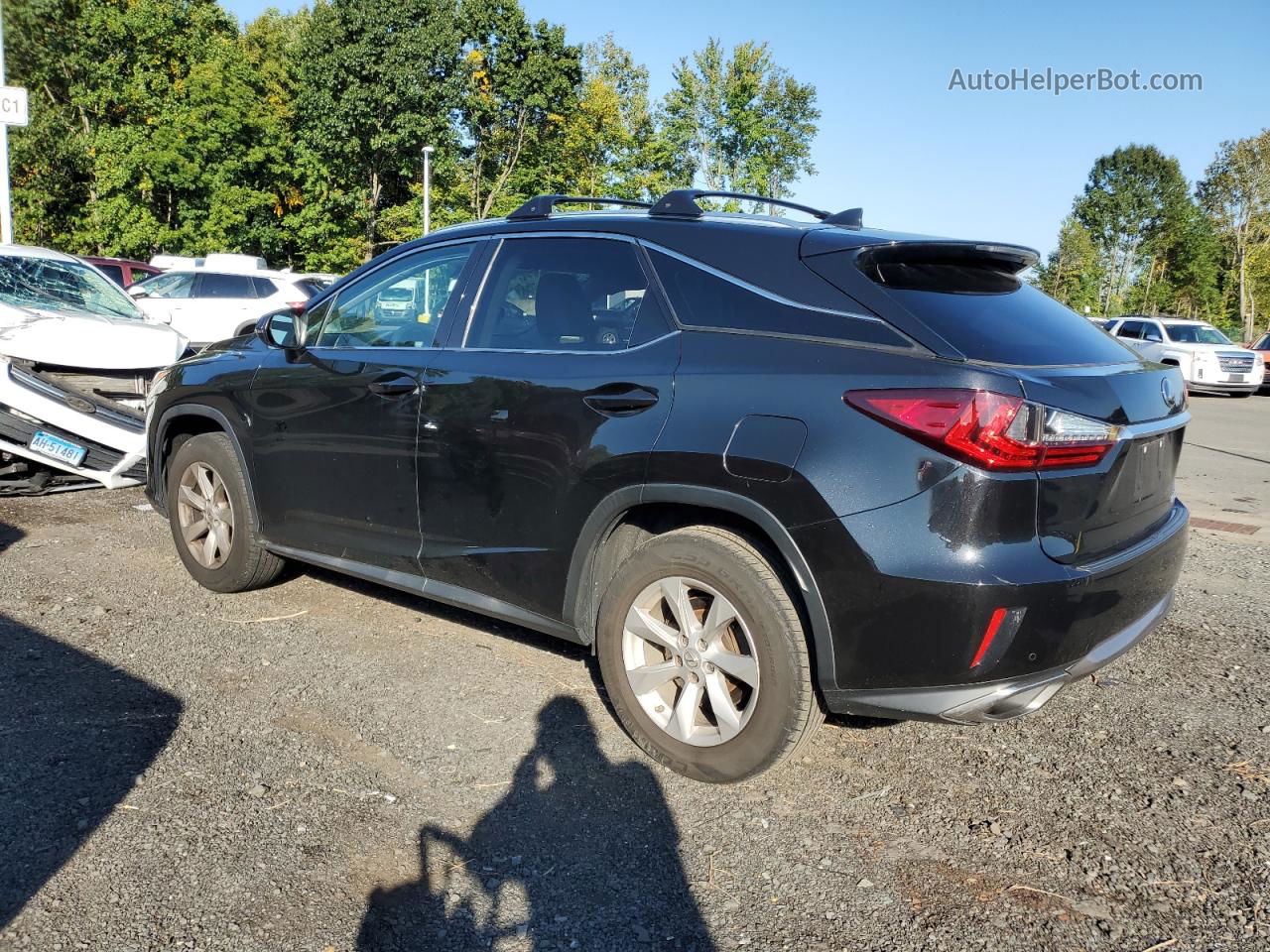 2016 Lexus Rx 350 Base Черный vin: 2T2BZMCA9GC031639