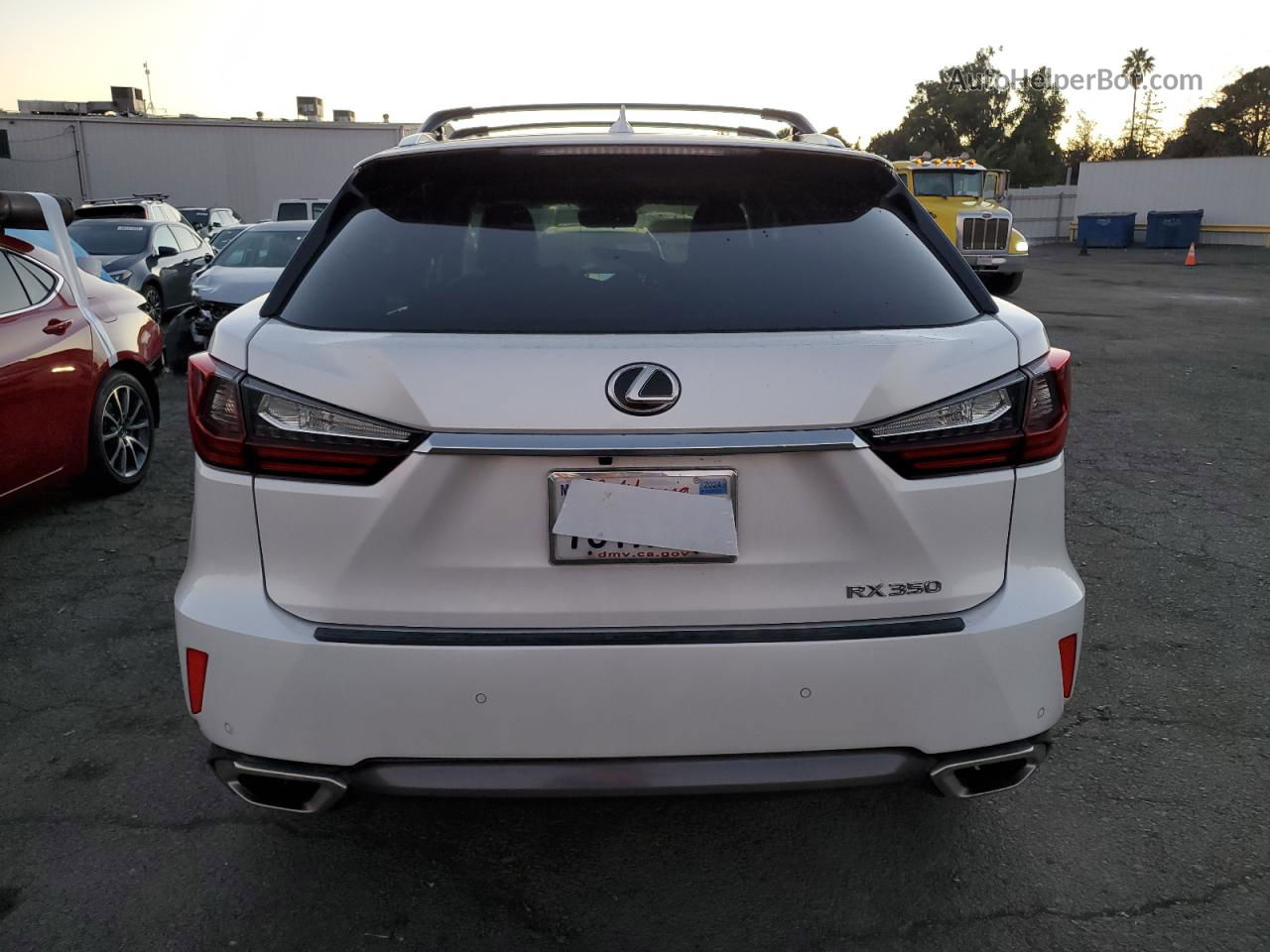 2016 Lexus Rx 350 Base White vin: 2T2BZMCA9GC034721