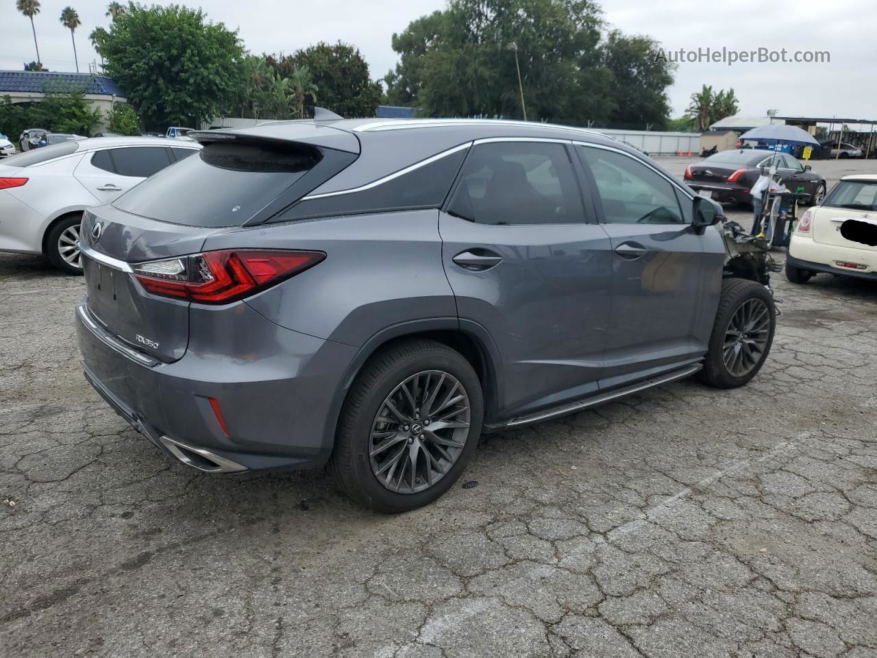 2016 Lexus Rx 350 Base Gray vin: 2T2BZMCA9GC047467