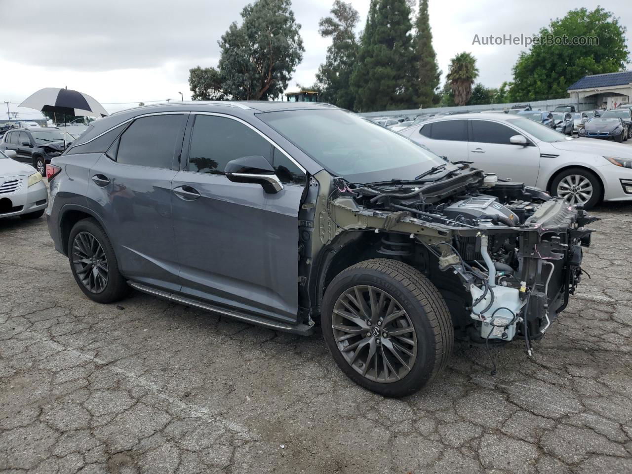 2016 Lexus Rx 350 Base Gray vin: 2T2BZMCA9GC047467