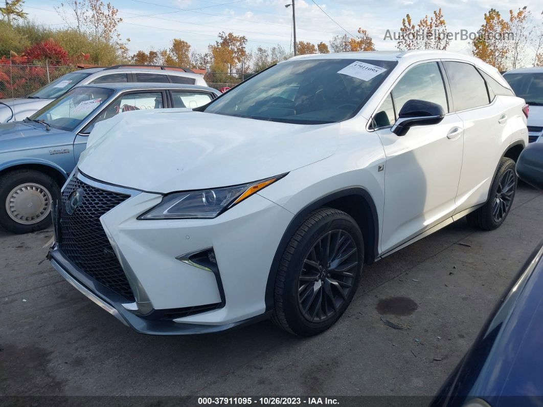 2016 Lexus Rx 350 F Sport White vin: 2T2BZMCA9GC050725