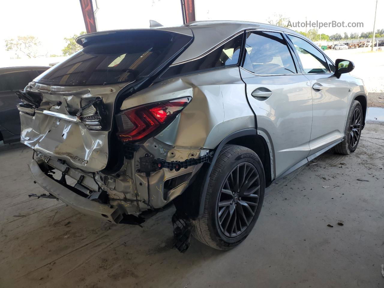 2016 Lexus Rx 350 Base Серебряный vin: 2T2BZMCAXGC003672