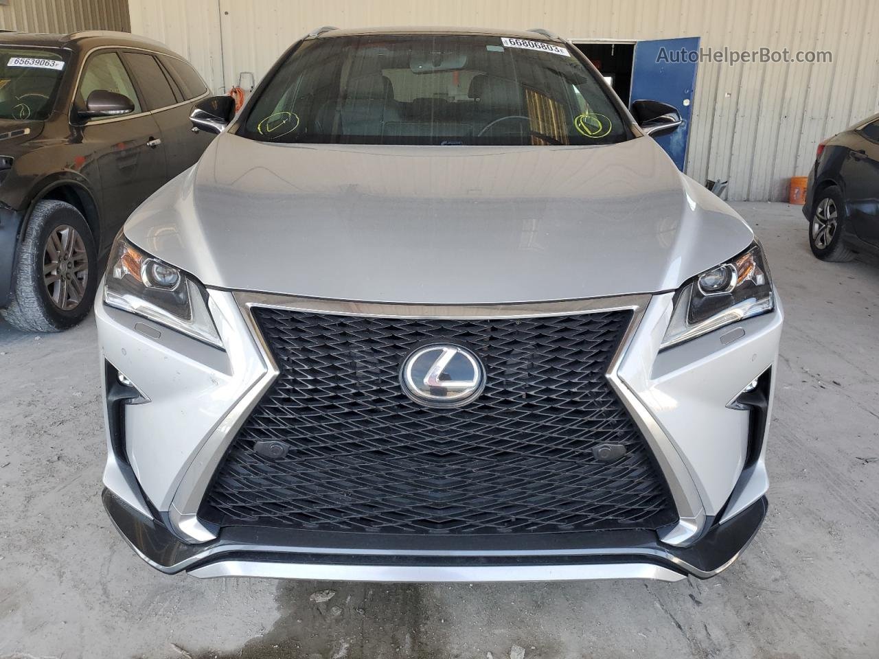 2016 Lexus Rx 350 Base Серебряный vin: 2T2BZMCAXGC003672