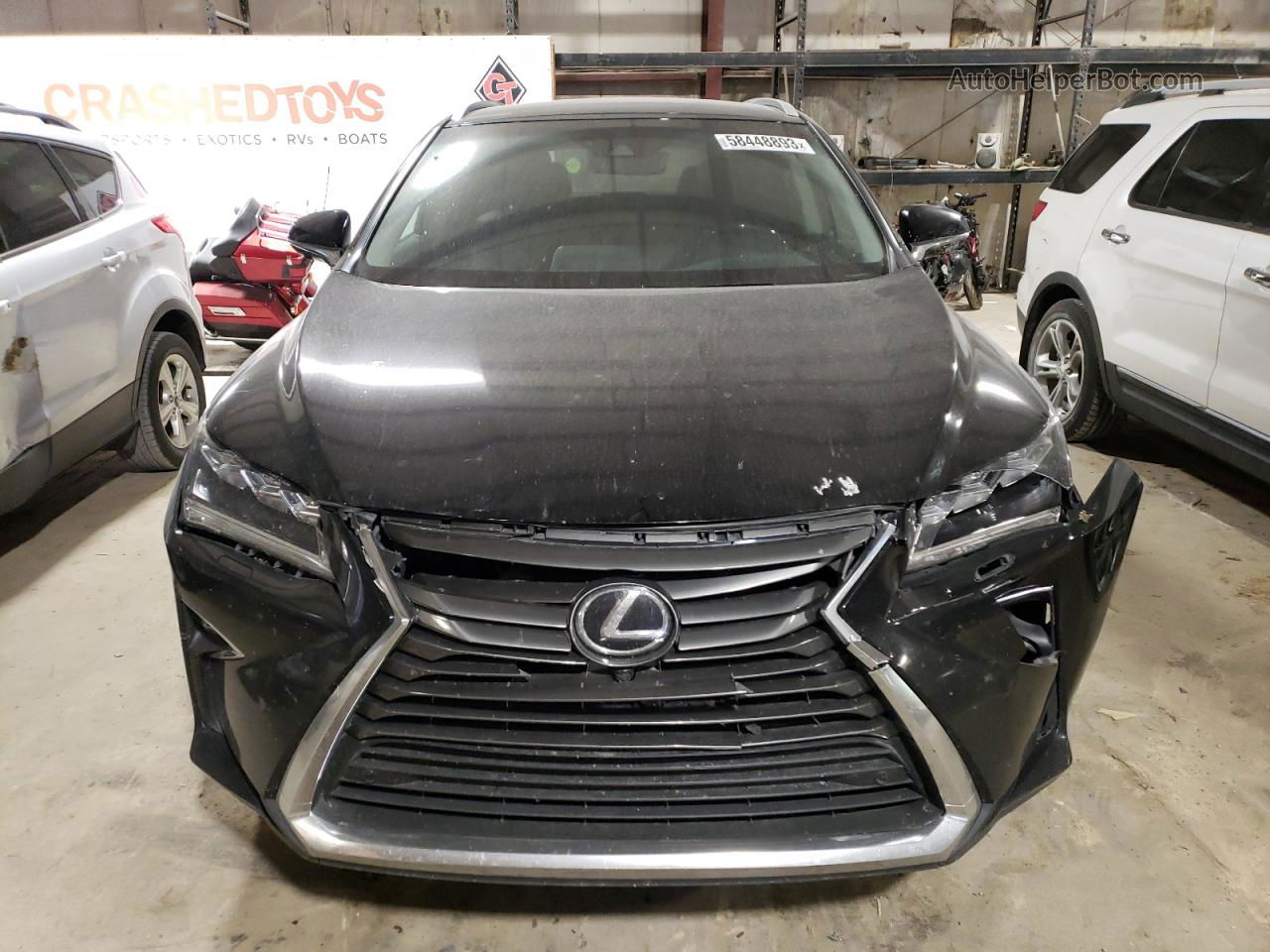 2016 Lexus Rx 350 Base Черный vin: 2T2BZMCAXGC011609