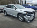 2016 Lexus Rx 350 Base Silver vin: 2T2BZMCAXGC011951