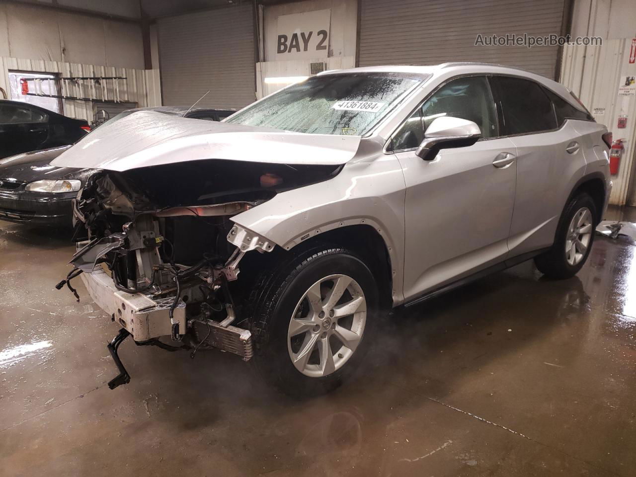 2016 Lexus Rx 350 Base Silver vin: 2T2BZMCAXGC013683