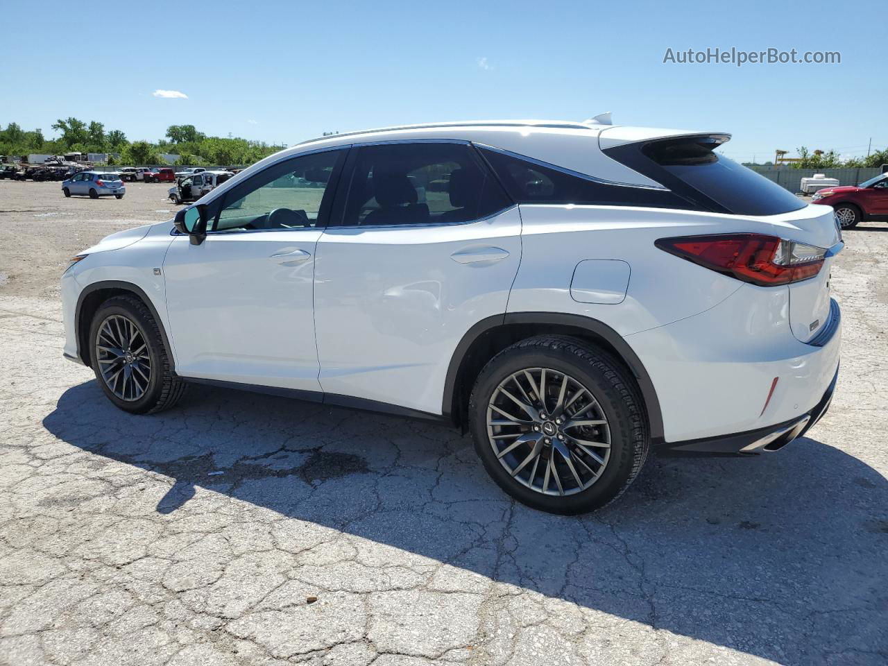 2016 Lexus Rx 350 Base White vin: 2T2BZMCAXGC017572