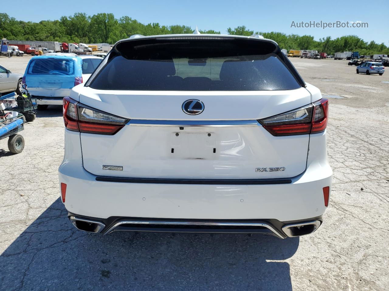 2016 Lexus Rx 350 Base White vin: 2T2BZMCAXGC017572