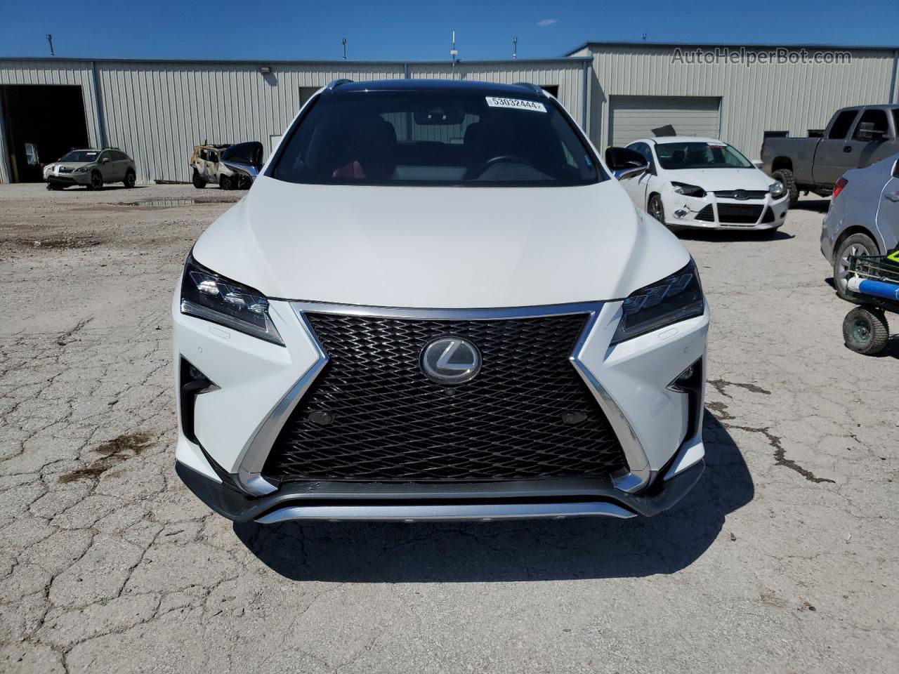 2016 Lexus Rx 350 Base White vin: 2T2BZMCAXGC017572