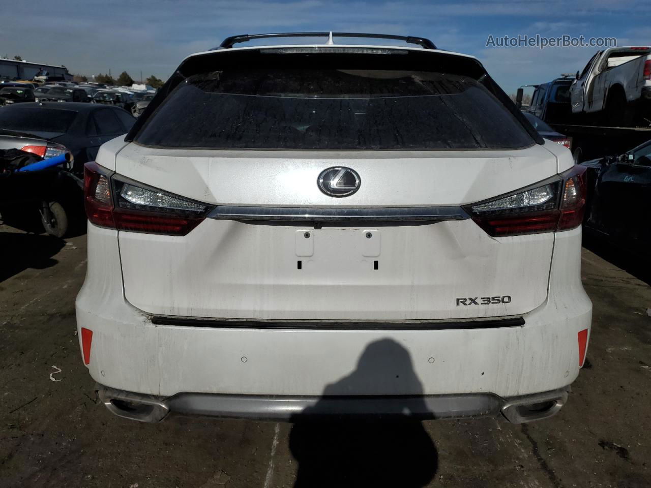 2016 Lexus Rx 350 Base White vin: 2T2BZMCAXGC017703