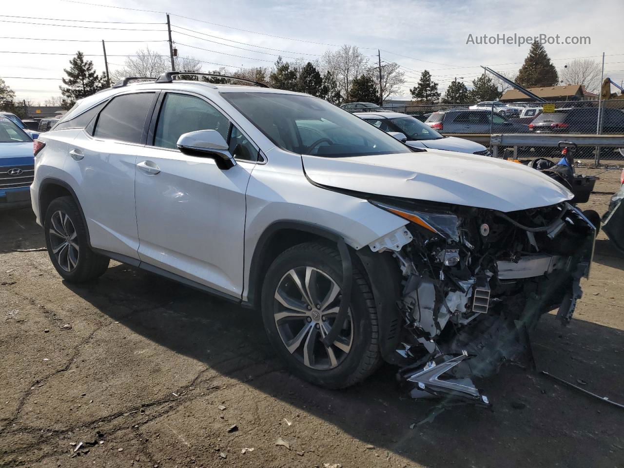 2016 Lexus Rx 350 Base White vin: 2T2BZMCAXGC017703