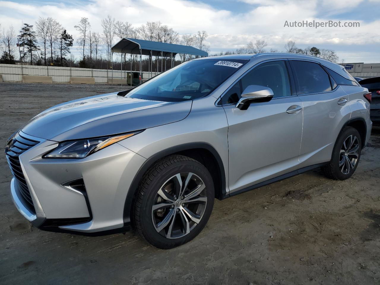 2016 Lexus Rx 350 Base Silver vin: 2T2BZMCAXGC024537