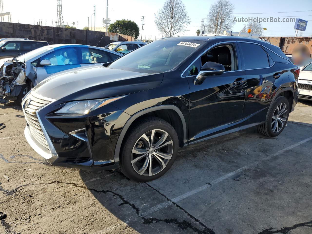 2016 Lexus Rx 350 Base Черный vin: 2T2BZMCAXGC026384