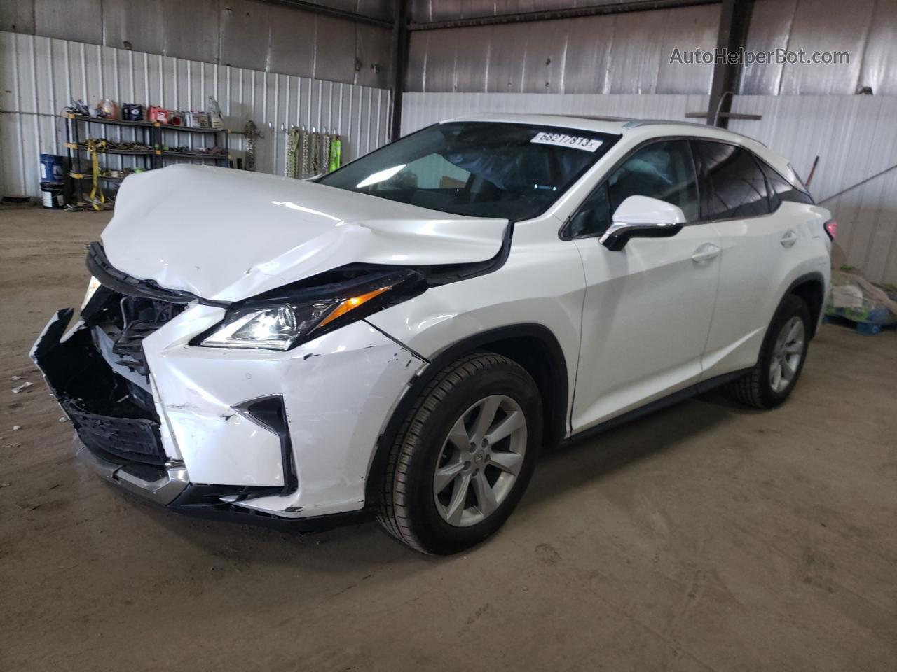 2016 Lexus Rx 350 Base Белый vin: 2T2BZMCAXGC047932