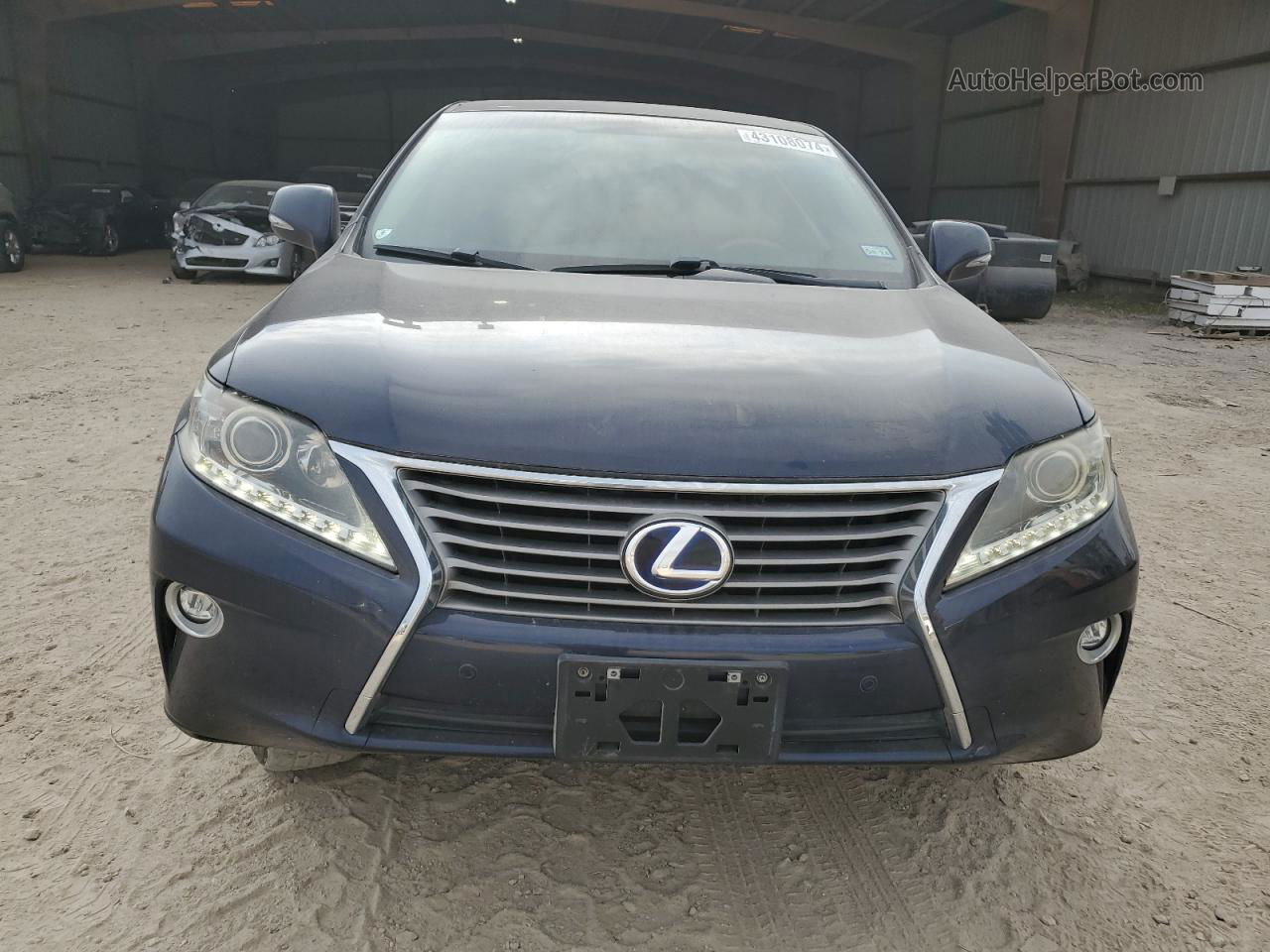 2015 Lexus Rx 450h Blue vin: 2T2ZB1BA0FC002564