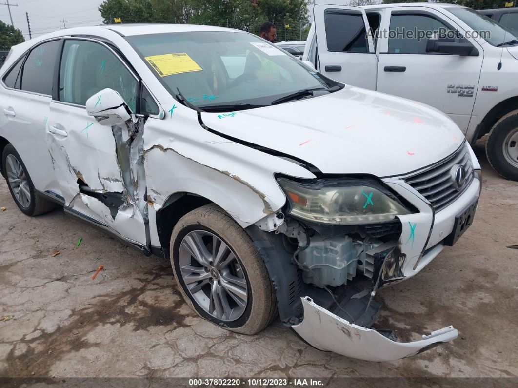 2015 Lexus Rx 450h   White vin: 2T2ZB1BA0FC004072