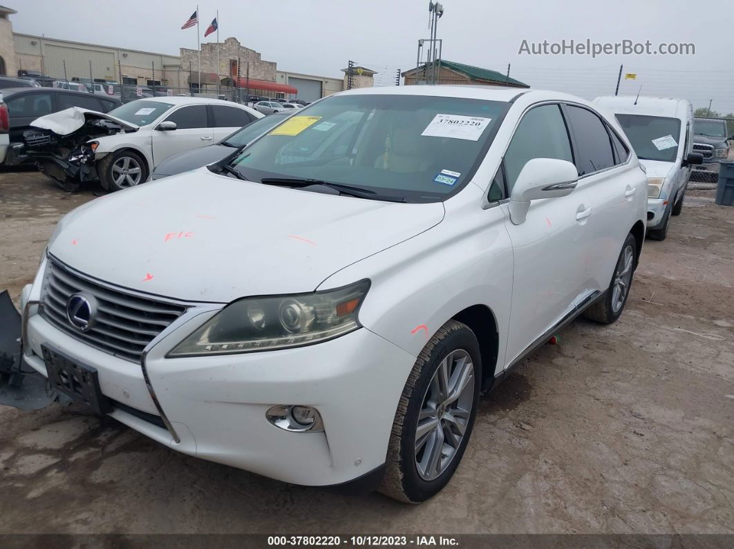 2015 Lexus Rx 450h   White vin: 2T2ZB1BA0FC004072