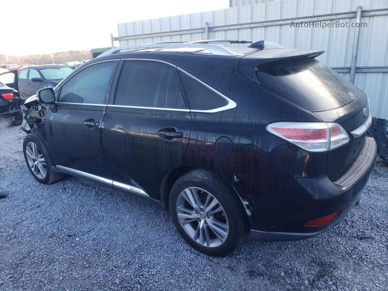 2015 Lexus Rx 450h Black vin: 2T2ZB1BA8FC001355