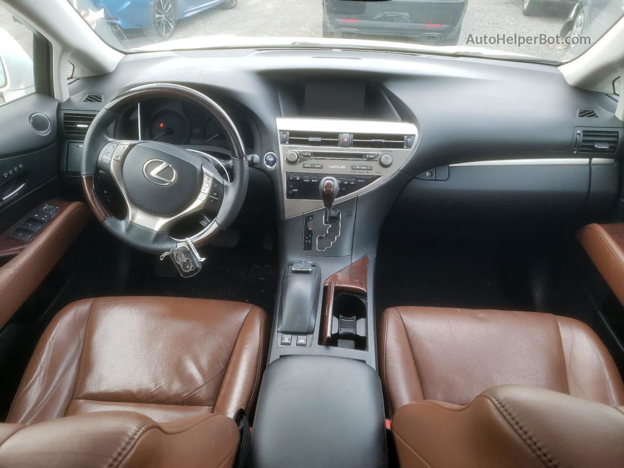 2015 Lexus Rx 450h Белый vin: 2T2ZB1BA9FC004099