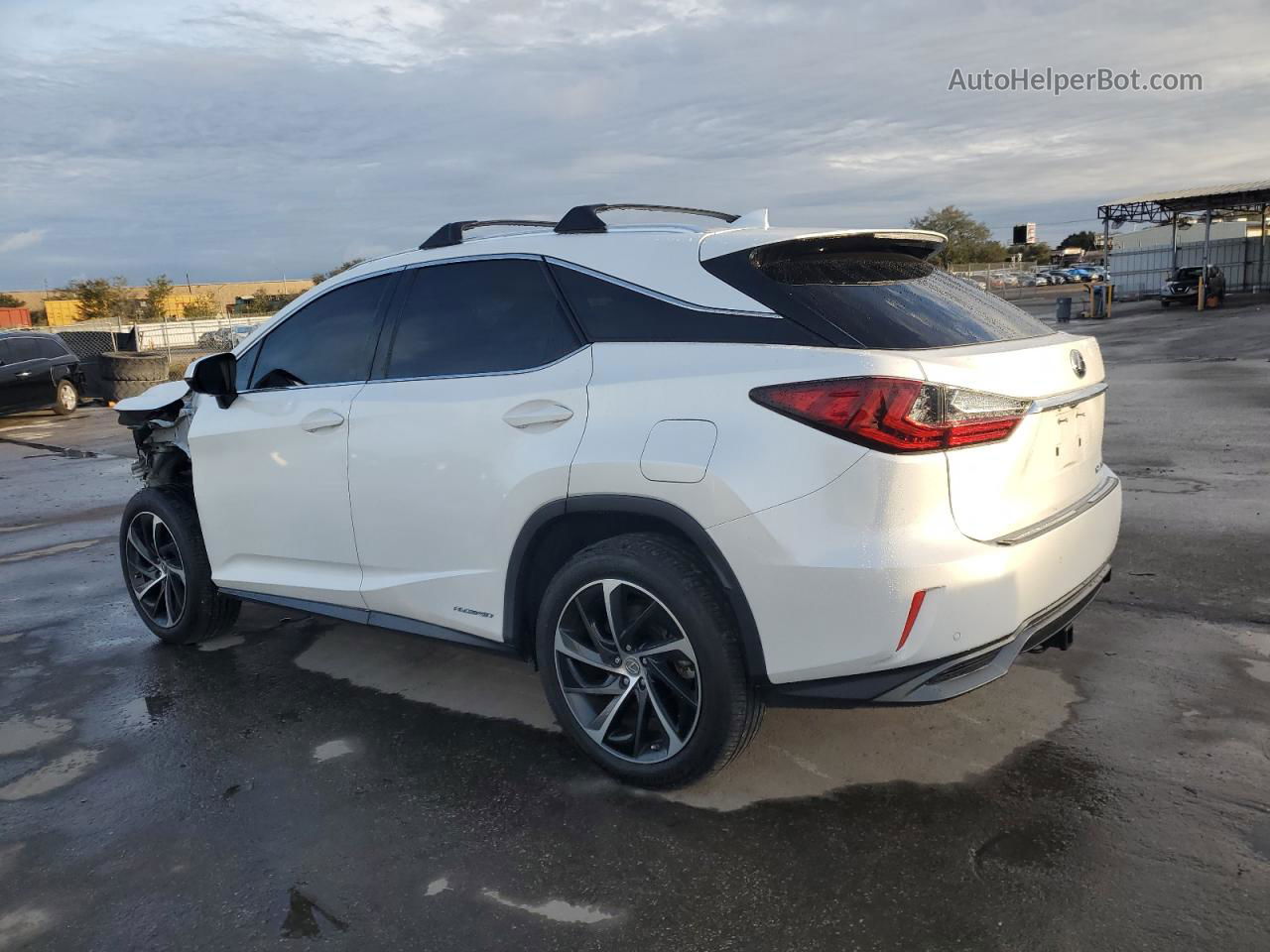 2016 Lexus Rx 450h White vin: 2T2ZFMCAXGC001105