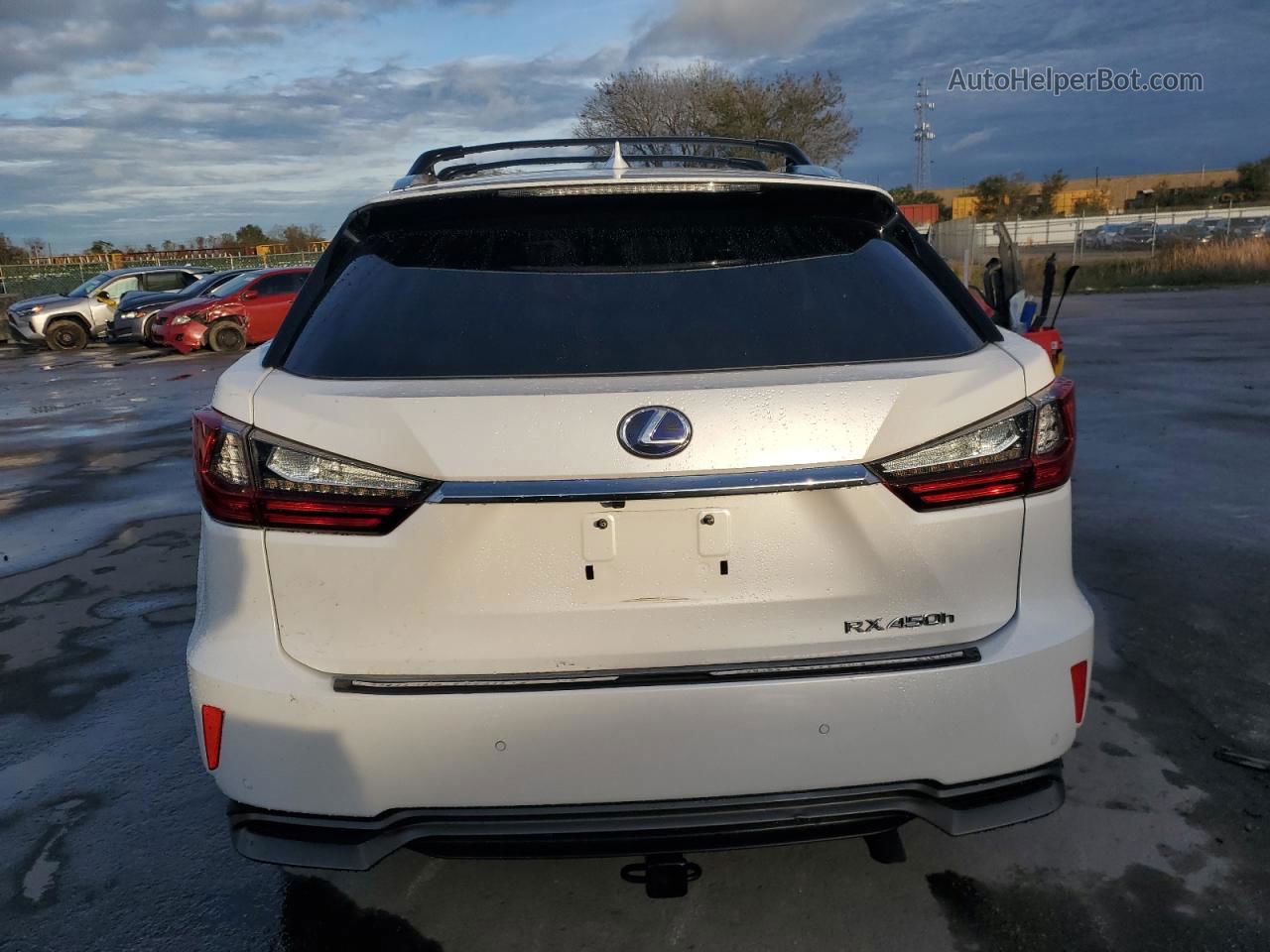 2016 Lexus Rx 450h Белый vin: 2T2ZFMCAXGC001105