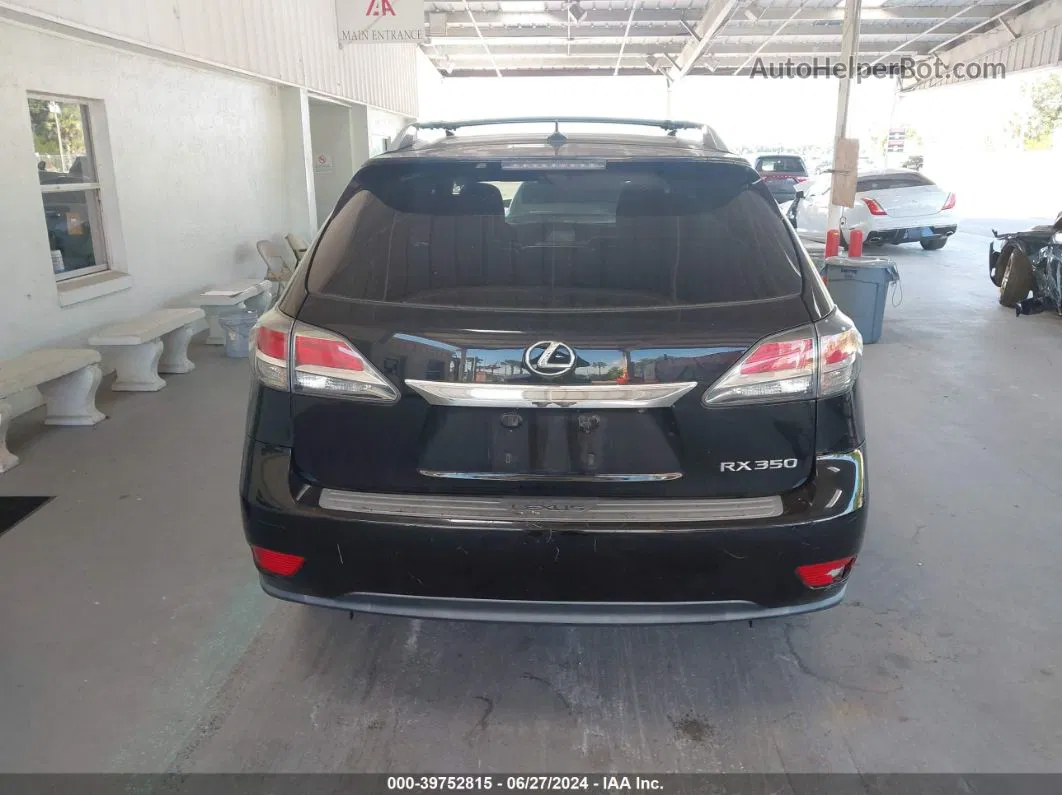 2013 Lexus Rx 350   Black vin: 2T2ZK1BA0DC088844