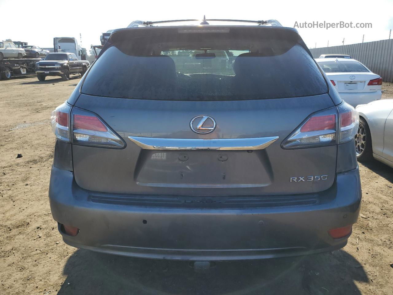 2013 Lexus Rx 350 Charcoal vin: 2T2ZK1BA0DC089198