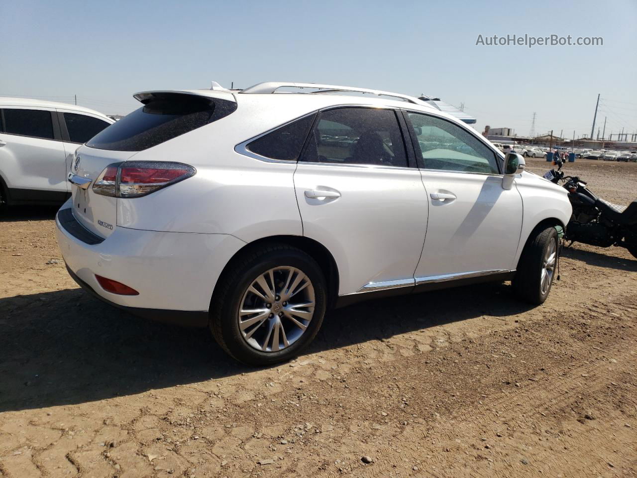 2013 Lexus Rx 350 White vin: 2T2ZK1BA0DC109286