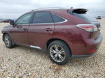 2013 Lexus Rx 350 Burgundy vin: 2T2ZK1BA0DC111877