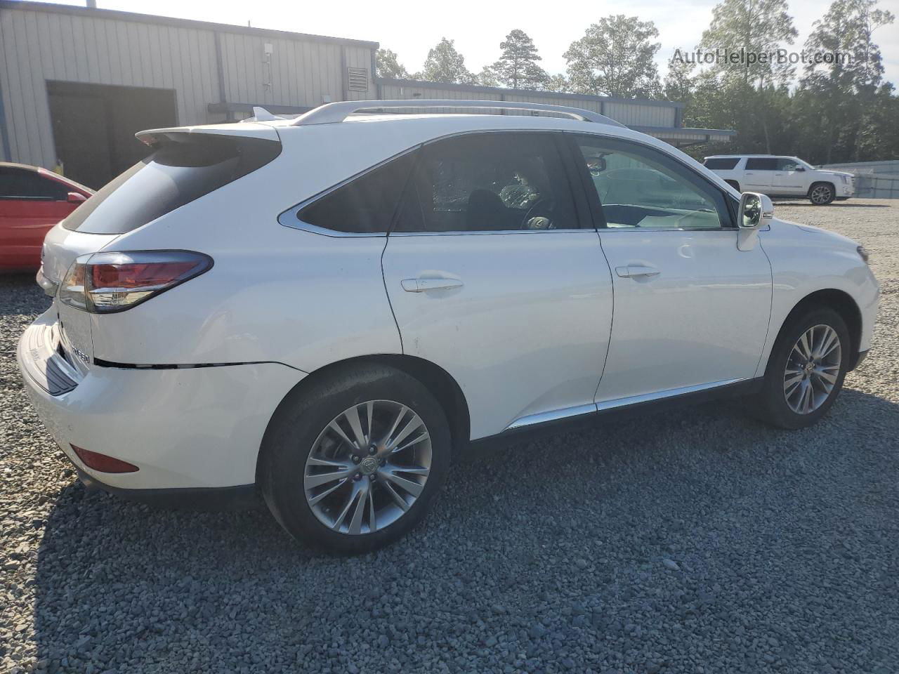 2013 Lexus Rx 350 White vin: 2T2ZK1BA0DC130820