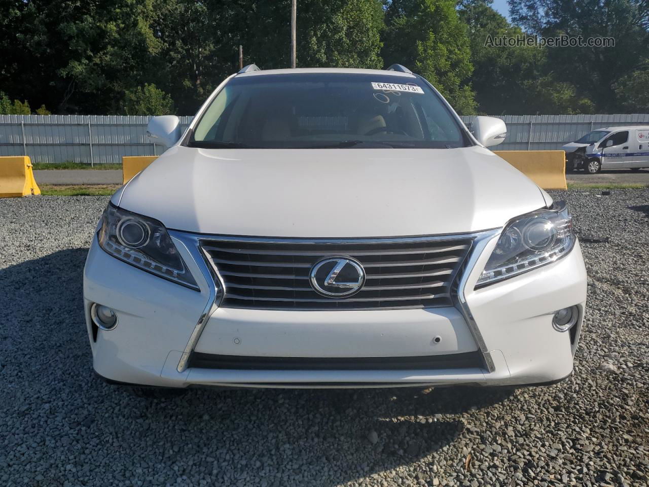 2013 Lexus Rx 350 Белый vin: 2T2ZK1BA0DC130820