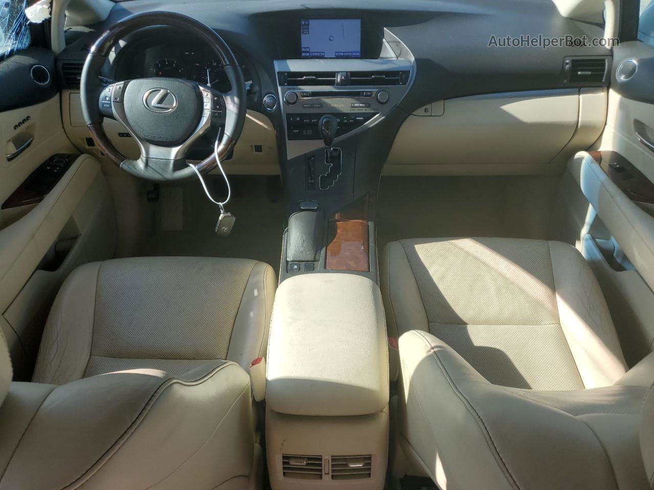 2013 Lexus Rx 350 Белый vin: 2T2ZK1BA0DC130820