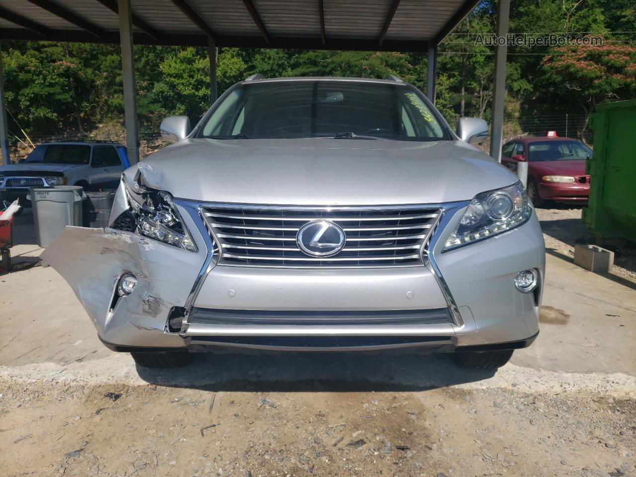 2015 Lexus Rx 350 Silver vin: 2T2ZK1BA0FC160158