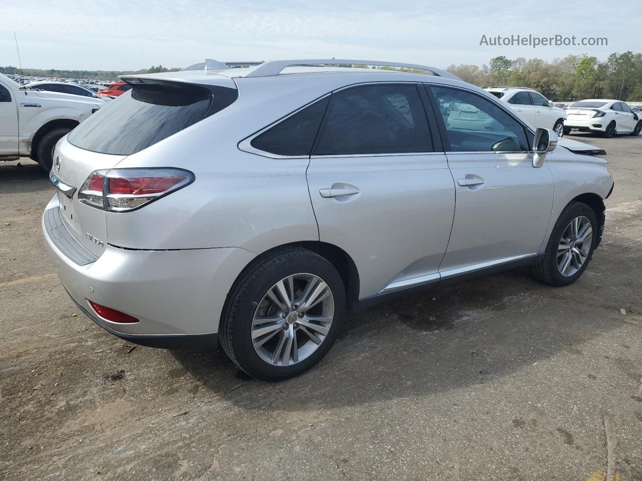 2015 Lexus Rx 350 Silver vin: 2T2ZK1BA0FC173668