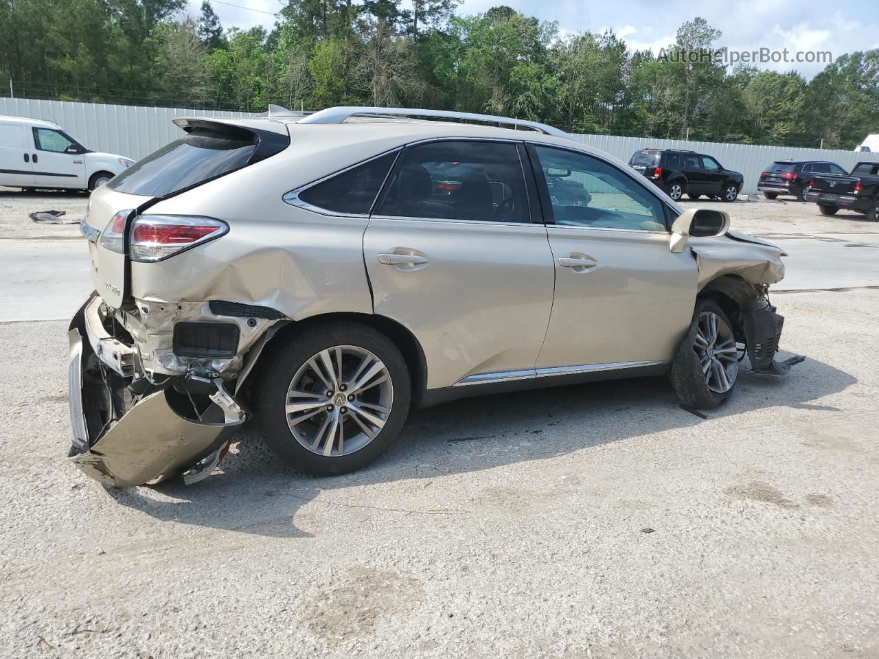 2015 Lexus Rx 350 Gold vin: 2T2ZK1BA0FC178708